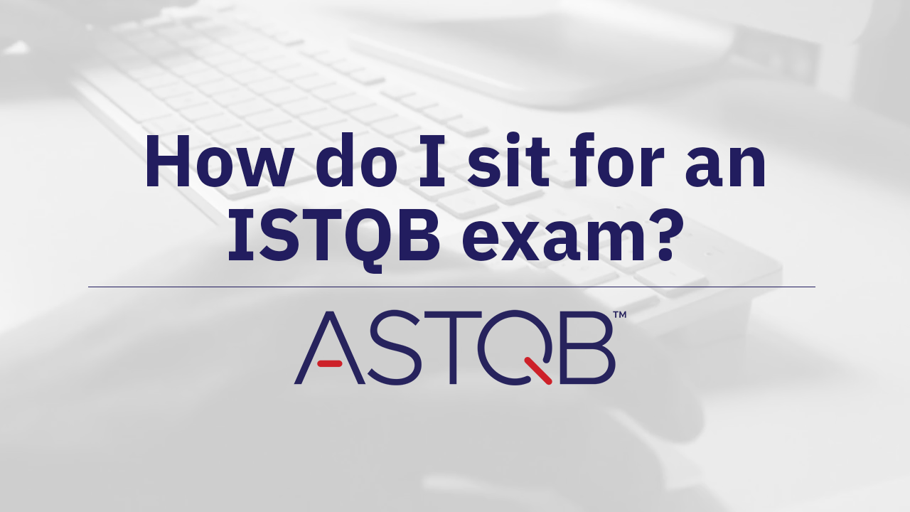 How do I sit for an ISTQB exam?